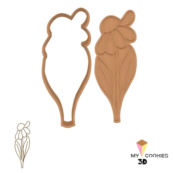 Cortador y Marcador de Galletas - Margarita